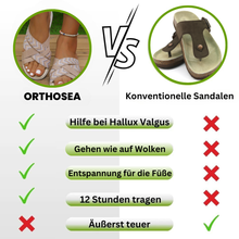 Load image into Gallery viewer, OrthoSea - ergonomische schmerzlindernde Sandalen für Damen