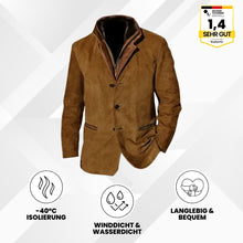 Load image into Gallery viewer, Clooney - Hochwertige Lederjacke für jede Jahreszeit