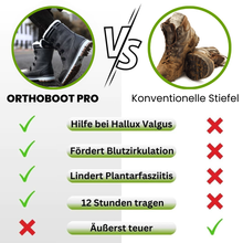 Load image into Gallery viewer, OrthoBoot Pro - schmerzlindernde, wasserdichte, isolierte Stiefel für Herbst und Winter