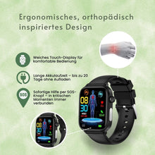 Lade das Bild in den Galerie-Viewer, GlucoCare SOS - mit SOS-Funktion inkl. Sturzerkennung & Blutzuckermessung (2026)
