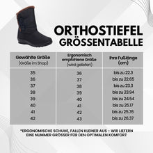 Load image into Gallery viewer, Orthostiefel - ergonomische & wasserdichte Winterstiefel für Damen