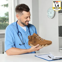 Lade das Bild in den Galerie-Viewer, Alpaka - orthopädische, wasserdichte & rutschfeste Leder-Barfußschuhe