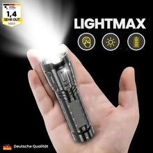 Load image into Gallery viewer, LightMax - taktische Mini-Taschenlampe