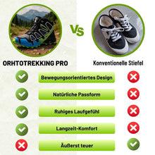 Lade das Bild in den Galerie-Viewer, OrthoTrekking Pro - Anatomisch entlastender & wasserdichter Wanderschuh | Ergonomisches Design