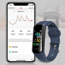Load image into Gallery viewer, Healthtec Gesundheits-Smartwatch zur Überwachung vom Blutzucker - Sonderaktion 1+1 Gratis