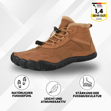 Load image into Gallery viewer, OrthoThermo - schmerzlindernde, wasserabweisende & gefütterte Barfußschuhe