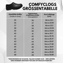 Load image into Gallery viewer, ComfyClogs - Original - ergonomische & rutschfeste Komfort-Clogs - Sonderaktion 1+1 Gratis