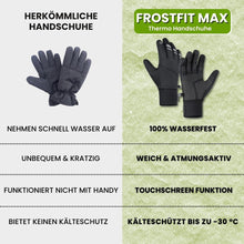 Load image into Gallery viewer, FROSTFIT MAX - Winter Thermohandschuhe zum Arbeiten für kalte Tage