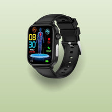Lade das Bild in den Galerie-Viewer, GlucoCare SOS – Smartwatch mit SOS-Notruffunktion und Gesundheits-Monitoring