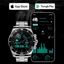 Load image into Gallery viewer, Nexos Pro Smartwatch - Unzerstörbare Gesundheitsuhr (2025) - Sonderaktion 1+1 Gratis