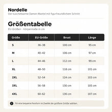 Lade das Bild in den Galerie-Viewer, Nordelle – der kuschelwarme Damen-Mantel