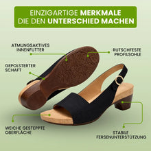 Lade das Bild in den Galerie-Viewer, OrthoSun Komfort-Sandaletten | Ergonomisches Design