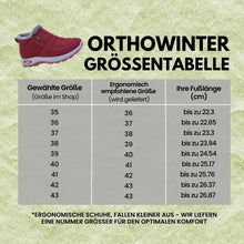 Load image into Gallery viewer, OrthoWinter - ergonomische, wasserdichte, isolierte Schuhe für Herbst und Winter