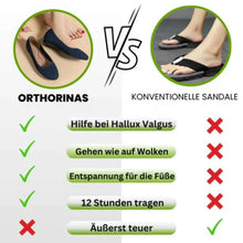 Load image into Gallery viewer, Orthorinas - ergonomische schmerzlindernde Ballerinas