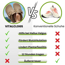 Load image into Gallery viewer, VitalClogs - ergonomische & rutschfeste Clogs - das Original - Sonderaktion 1+1 Gratis