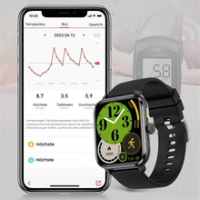 Load image into Gallery viewer, Healthmed Gesundheits-Smartwatch - zur Überwachung von Blutzucker
