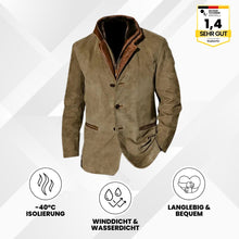 Load image into Gallery viewer, Clooney - Hochwertige Lederjacke für jede Jahreszeit

