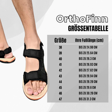 Load image into Gallery viewer, OrthoFinn - ergonomische schmerzlindernde Sandalen - Unisex

