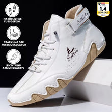 Lade das Bild in den Galerie-Viewer, Alpaka - orthopädische, wasserdichte &amp; rutschfeste Leder-Barfußschuhe
