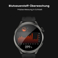 Load image into Gallery viewer, VitalSense Pro X - Gesundheits-Smartwatch mit Lederarmband (2025)
