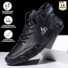 Lade das Bild in den Galerie-Viewer, Alpaka - orthopädische, wasserdichte &amp; rutschfeste Leder-Barfußschuhe
