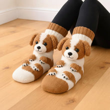 Load image into Gallery viewer, HUGGY Socken – Katzen und Hunde – Einheitsgröße – Unisex
