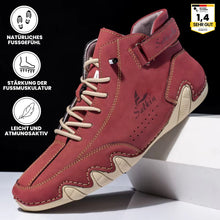 Lade das Bild in den Galerie-Viewer, Alpaka - orthopädische, wasserdichte &amp; rutschfeste Leder-Barfußschuhe
