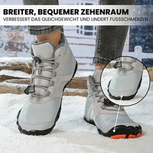 Load image into Gallery viewer, OrthTrek - orthopädische, wasserabweisende &amp; gefütterte Barfußschuhe
