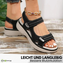 Lade das Bild in den Galerie-Viewer, OrthoKlara - ergonomische,  schmerzlindernde &amp; rutschfeste Sandalen für Damen
