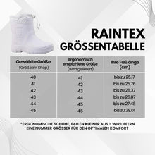 Load image into Gallery viewer, RainTex - ergonomische, rutschfeste &amp; wasserdichte Thermo-Regenstiefel für den Winter

