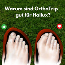Lade das Bild in den Galerie-Viewer, OrthoTrip Hallux – ergonomische &amp; komfortable Hallux Valgus Schuhe
