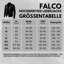 Lade das Bild in den Galerie-Viewer, Falco - Hochwertige Lederjacke