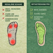 Lade das Bild in den Galerie-Viewer, OrthoTrekking Pro - Anatomisch entlastender &amp; wasserdichter Wanderschuh | Ergonomisches Design
