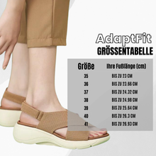 Load image into Gallery viewer, AdaptFit  - patentierte, orthopädische Sandalen mit 2-facher Fußgewölbeunterstützung

