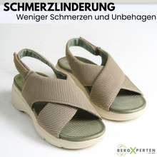 Load image into Gallery viewer, AdaptFit  - patentierte, orthopädische Sandalen mit 2-facher Fußgewölbeunterstützung
