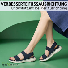 Load image into Gallery viewer, AdaptFit  - patentierte, orthopädische Sandalen mit 2-facher Fußgewölbeunterstützung
