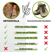 Load image into Gallery viewer, OrthoStella - ergonomische schmerzlindernde Sandalen für Damen
