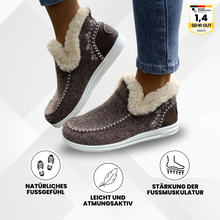 Lade das Bild in den Galerie-Viewer, OrthoComfy - ergonomischer schmerzlindernder Komfortschuh - Plüschgefüttert

