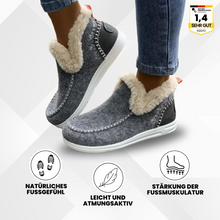 Lade das Bild in den Galerie-Viewer, OrthoComfy - ergonomischer schmerzlindernder Komfortschuh - Plüschgefüttert

