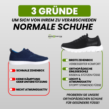Lade das Bild in den Galerie-Viewer, OrthoLight - ultraleichte &amp; ergonomische Schmerzlinderungs-Schuhe für maximalen Komfort
