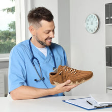 Load image into Gallery viewer, Ibex - ergonomischer, schmerzlindernder &amp; wasserdichter Leder-Barfußschuh
