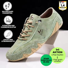 Load image into Gallery viewer, Ibex - ergonomischer, schmerzlindernder &amp; wasserdichter Leder-Barfußschuh - Sonderaktion 1+1 Gratis
