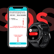 Load image into Gallery viewer, MediGuard Pro 4 mit SOS-Funktion inkl. Sturzerkennung &amp; zertifizierte Blutzuckermessung (2025) - Original
