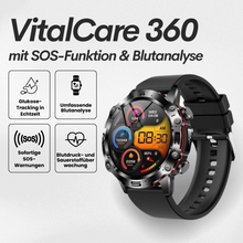 Load image into Gallery viewer, VitalCare 360 - mit SOS-Funktion inkl. Sturzerkennung &amp; zertifizierte Blutzuckermessung (2025) - Original
