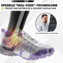 Lade das Bild in den Galerie-Viewer, OrthoTrekking Lady - ergonomische schmerzlindernde Trekking u.- Wanderschuhe - extra für Damen
