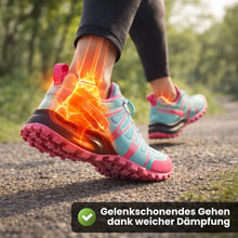 Lade das Bild in den Galerie-Viewer, OrthoTrekking Lady - Anatomisch entlastender &amp; wasserdichter Wanderschuh | Ergonomisches Design