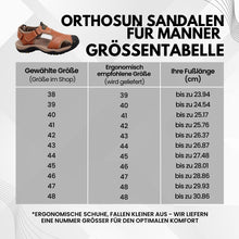 Lade das Bild in den Galerie-Viewer, OrthoSun - ergonomische Schmerzlinderungs-Sandalen für Männer
