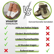 Load image into Gallery viewer, VivaStep Sandalen - Ergonomische &amp; rutschfeste Sandalen zur Schmerzlinderung
