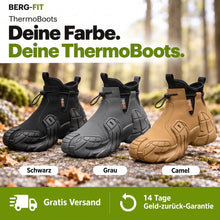 Lade das Bild in den Galerie-Viewer, ThermoBoots – Wasserdichte Allwetter-Ganzjahresstiefel | Rutschfest &amp; Schmerzlindernd